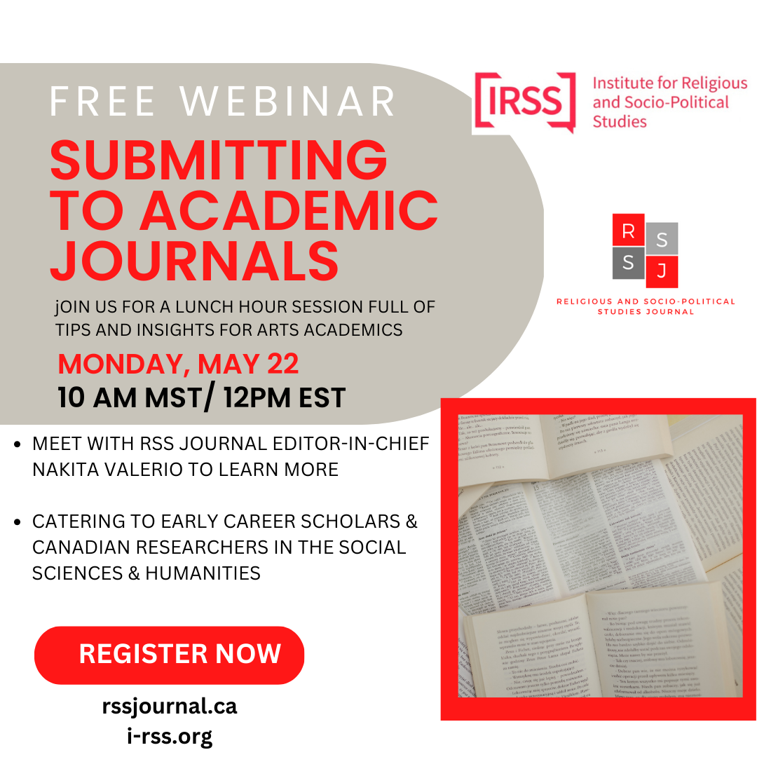 I-RSS Video: Submitting to Academic Journals